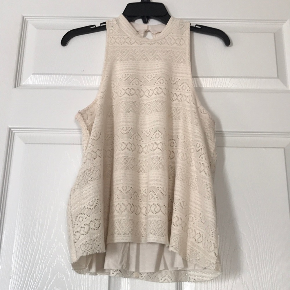 🐚 Hollister Mesh Lace tank 🐚